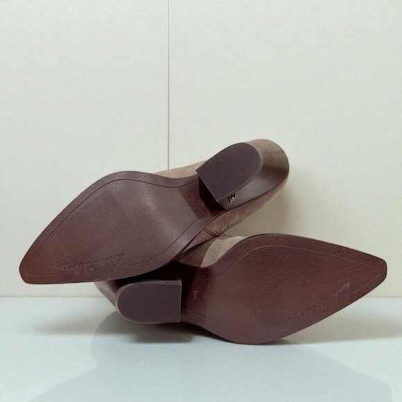 NIB Sam Edelman Womens Jane Taupe Ankle Boots Shoes - Picture 9 of 10